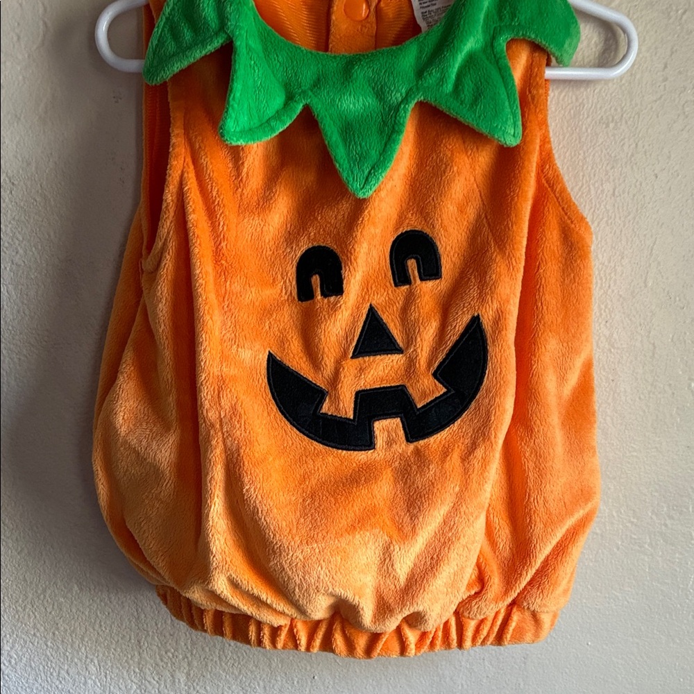 Target Green and Orange Pumpkin Kids Costume